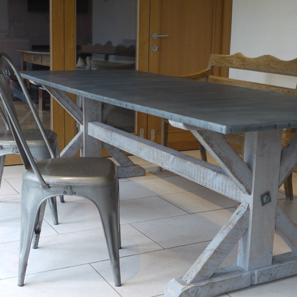 Zinc Top Tables Tasha Interiors